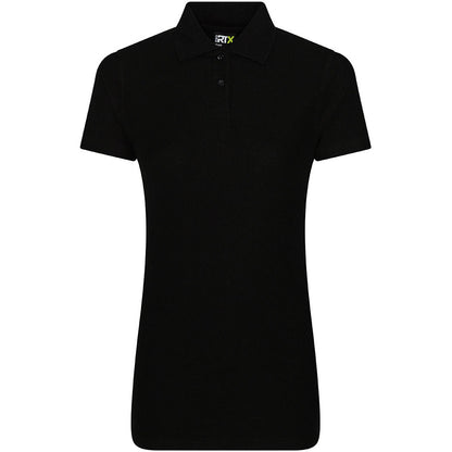  Pro RTX Ladies Pro Piqué Polo Shirt - Black