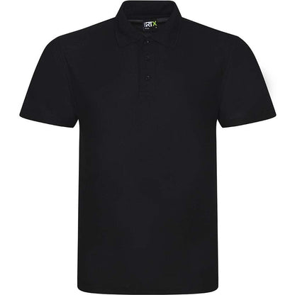 Pro RTX Pro Polyester Polo Shirt - Black