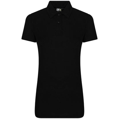 Pro RTX Ladies Pro Polyester Polo Shirt - Black