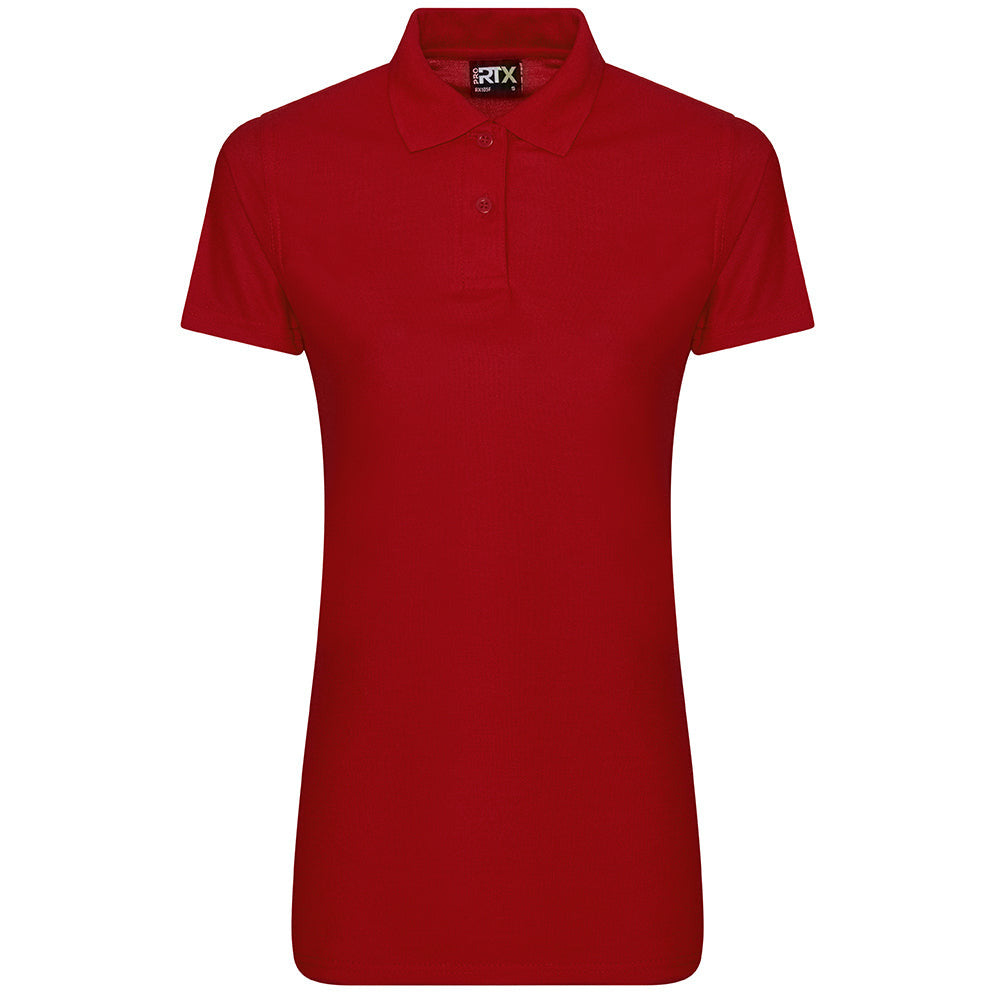Pro RTX Ladies Pro Polyester Polo Shirt - Red