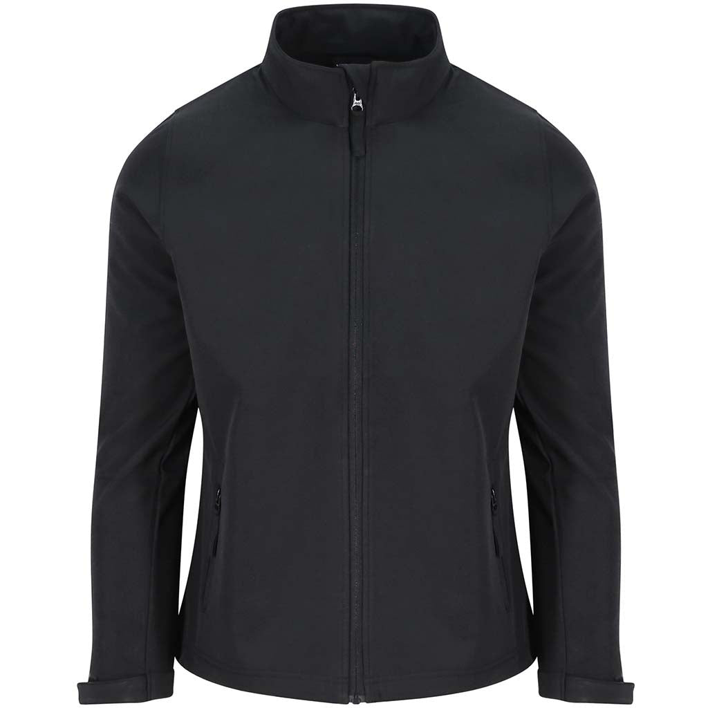 Pro RTX Ladies Pro Two Layer Soft Shell Jacket - Black