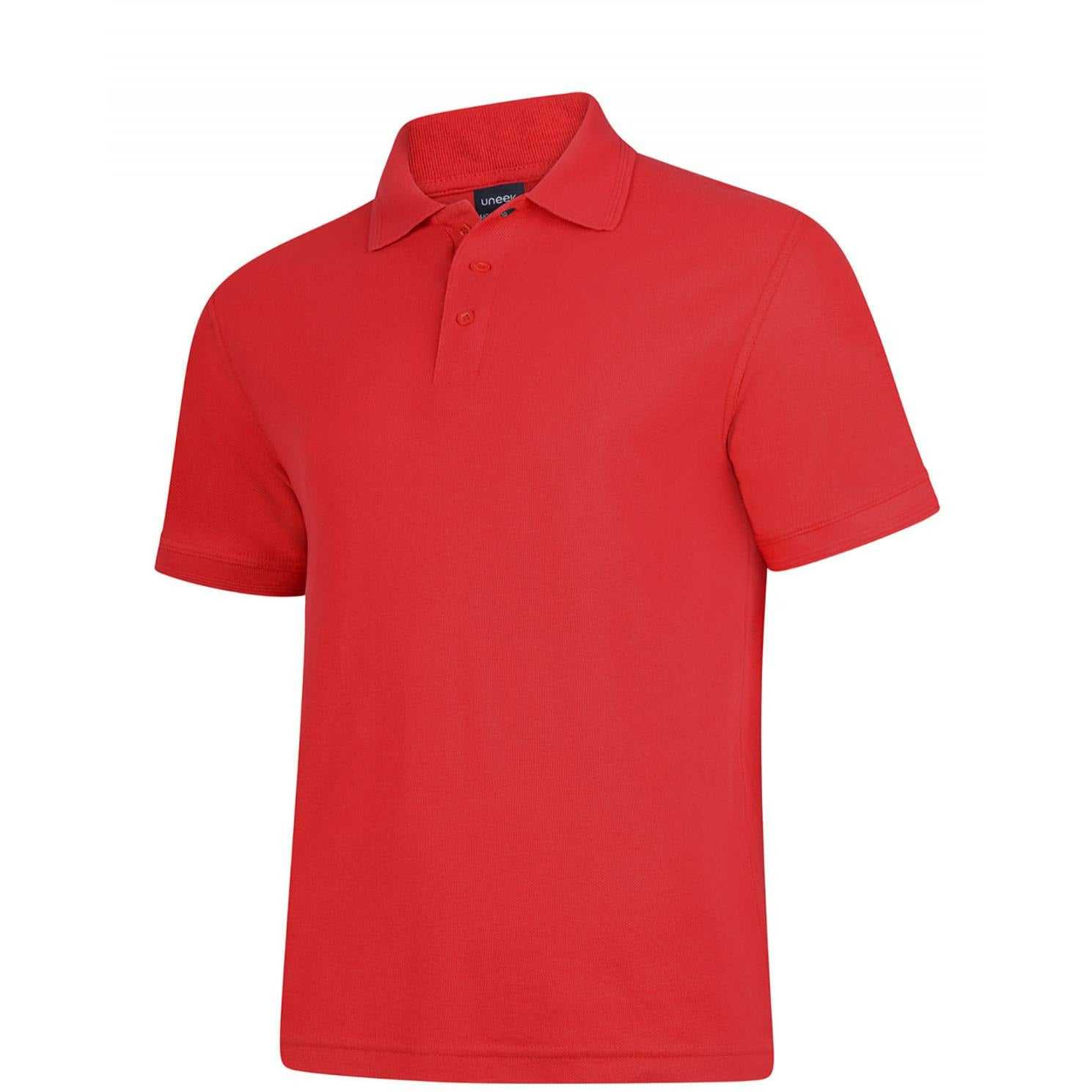 Deluxe Polo Shirt (XS- XL) Red
