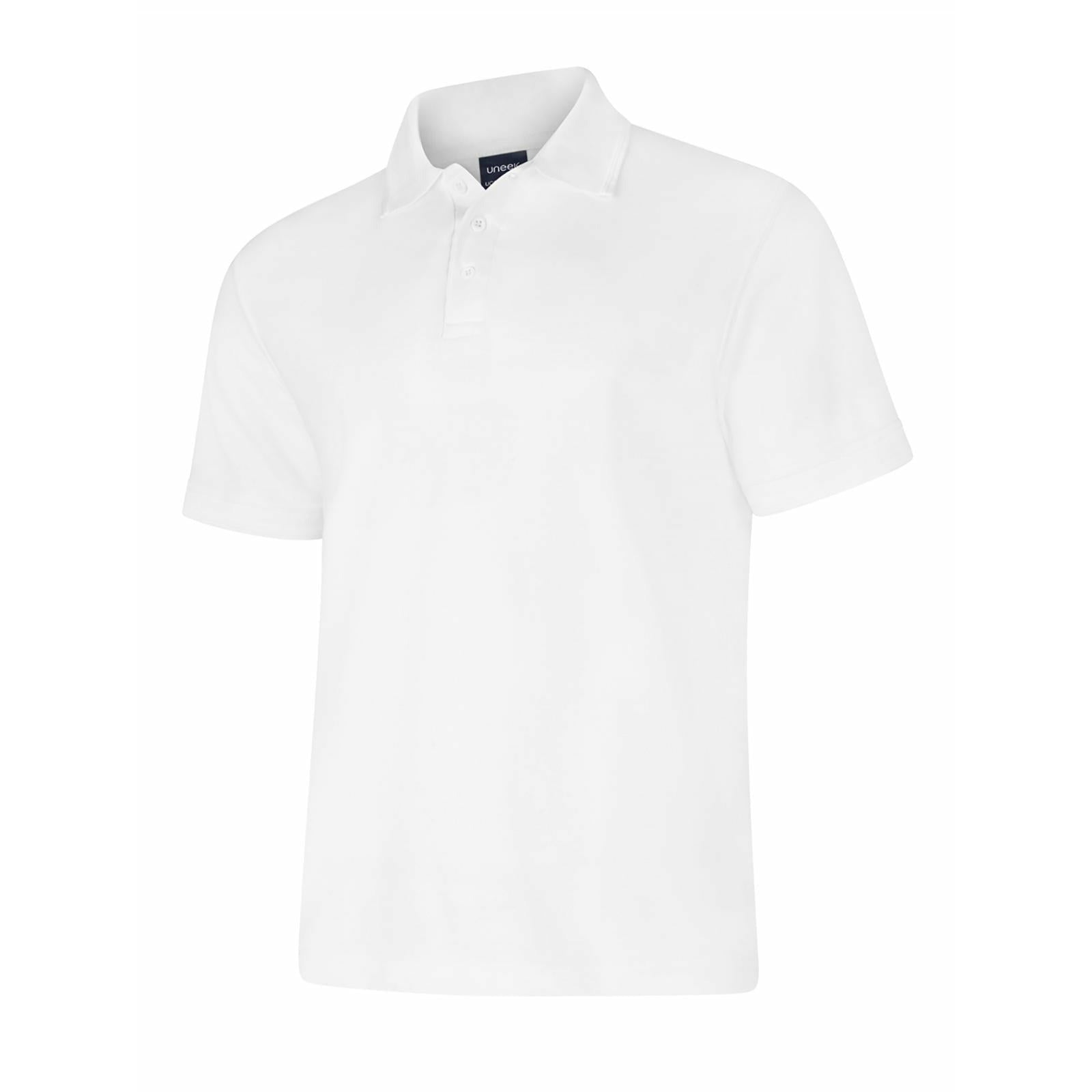 Deluxe Polo Shirt (XS- XL) White