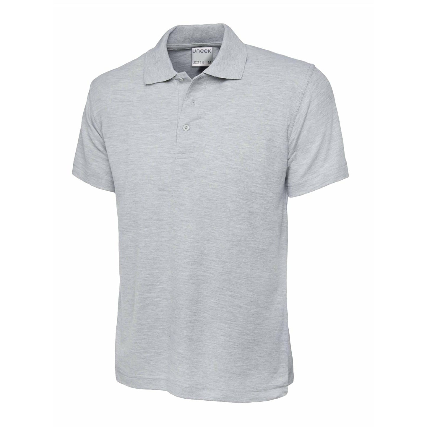 Men's Ultra Cotton Polo Shirt (XS- XL) - Heather Grey
