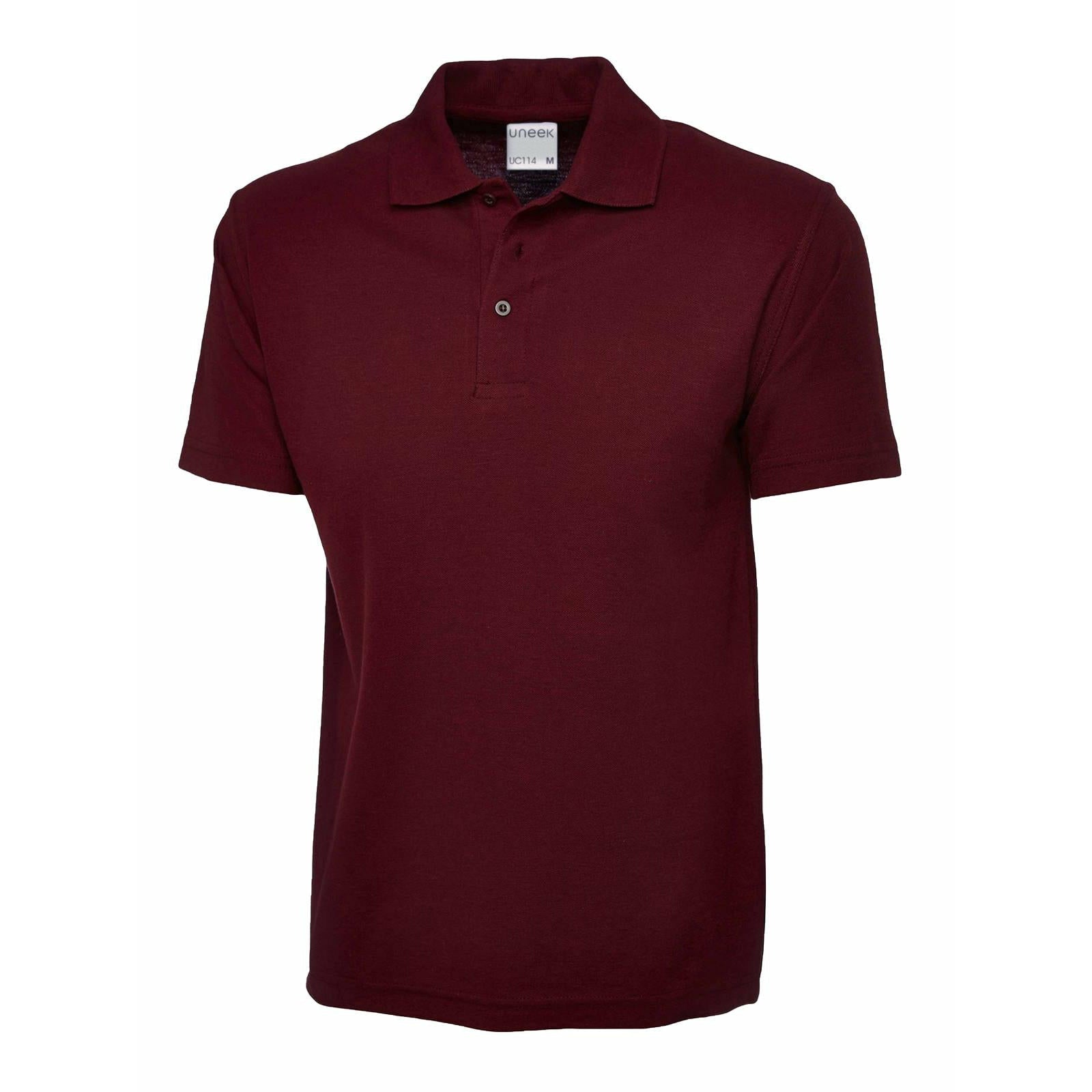 Men's Ultra Cotton Polo Shirt (XS- XL) - Maroon