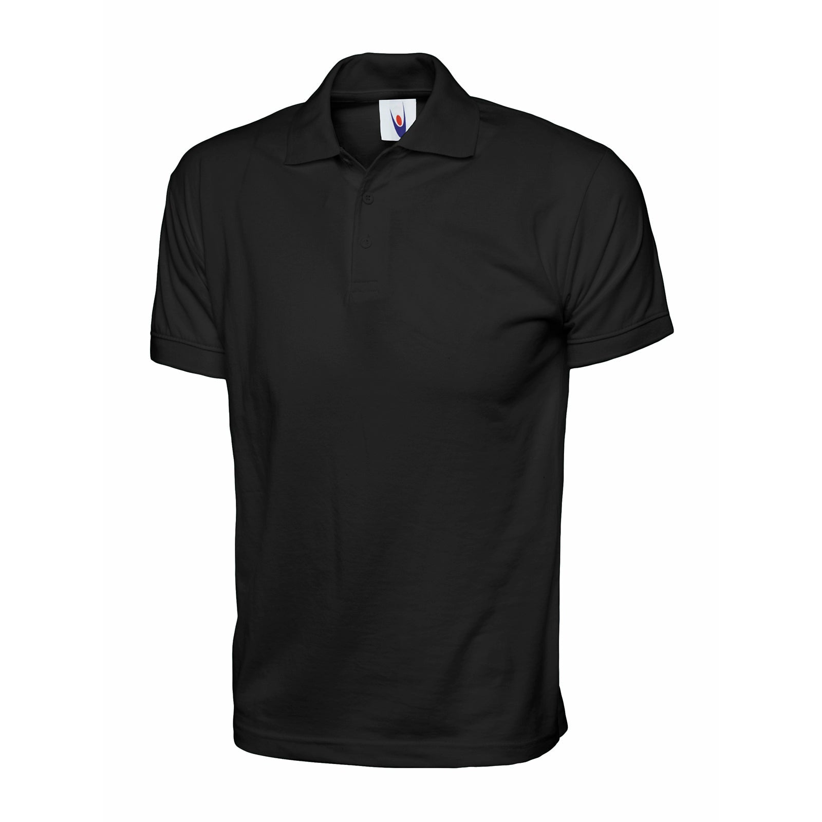 Jersey Polo Shirt Black