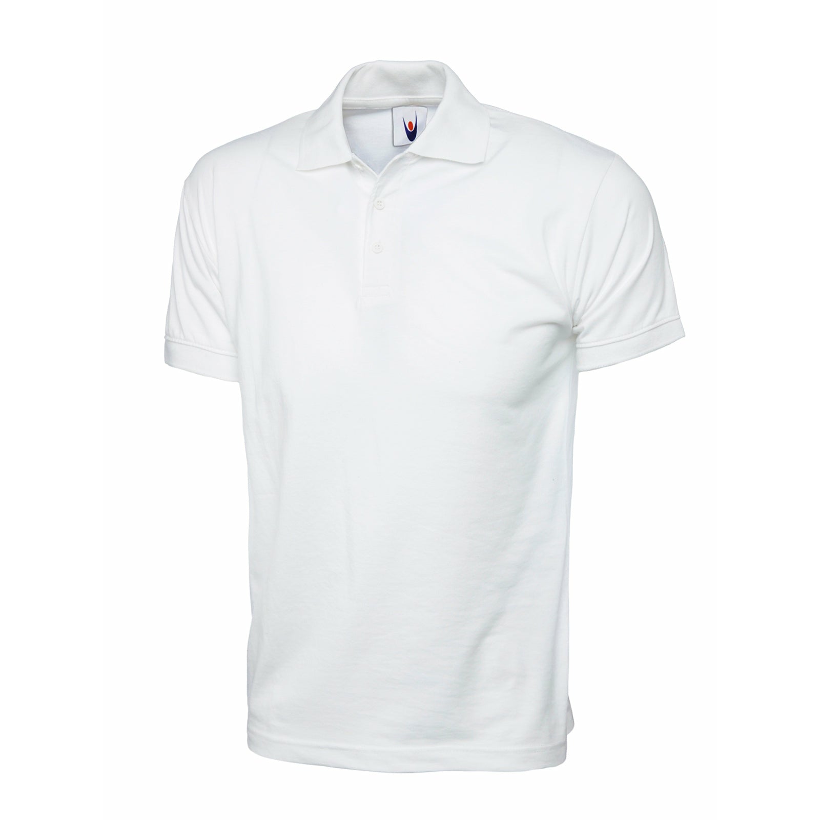 Jersey Polo Shirt White