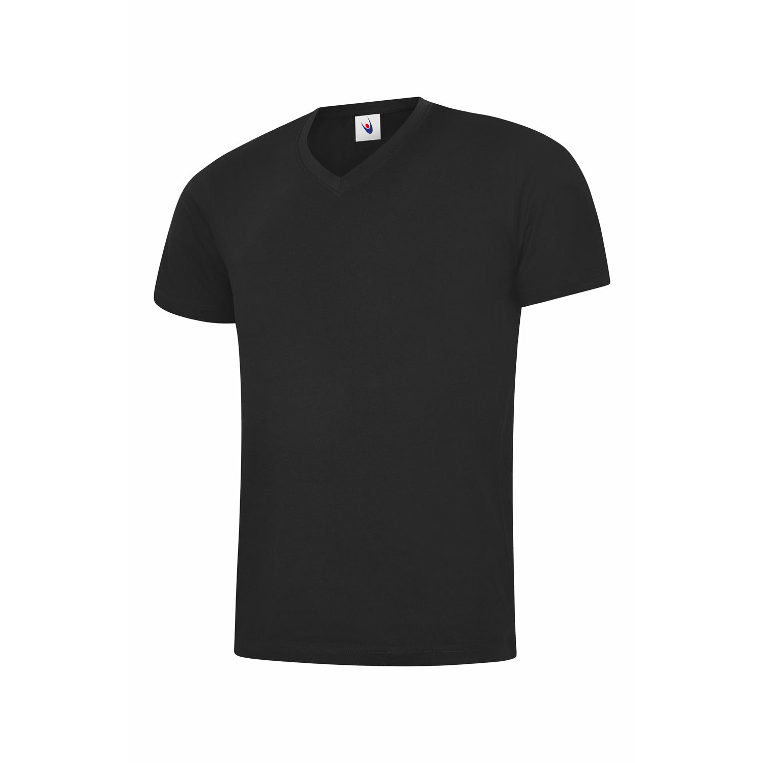 Classic V Neck T-shirt Black