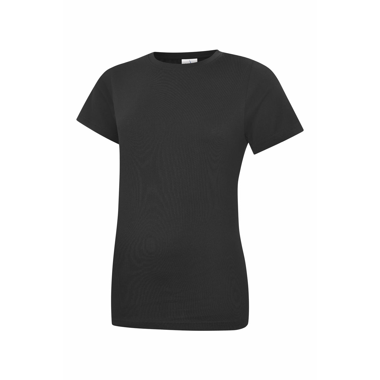 Ladies Classic Crew Neck T-Shirt (2XL) - Black