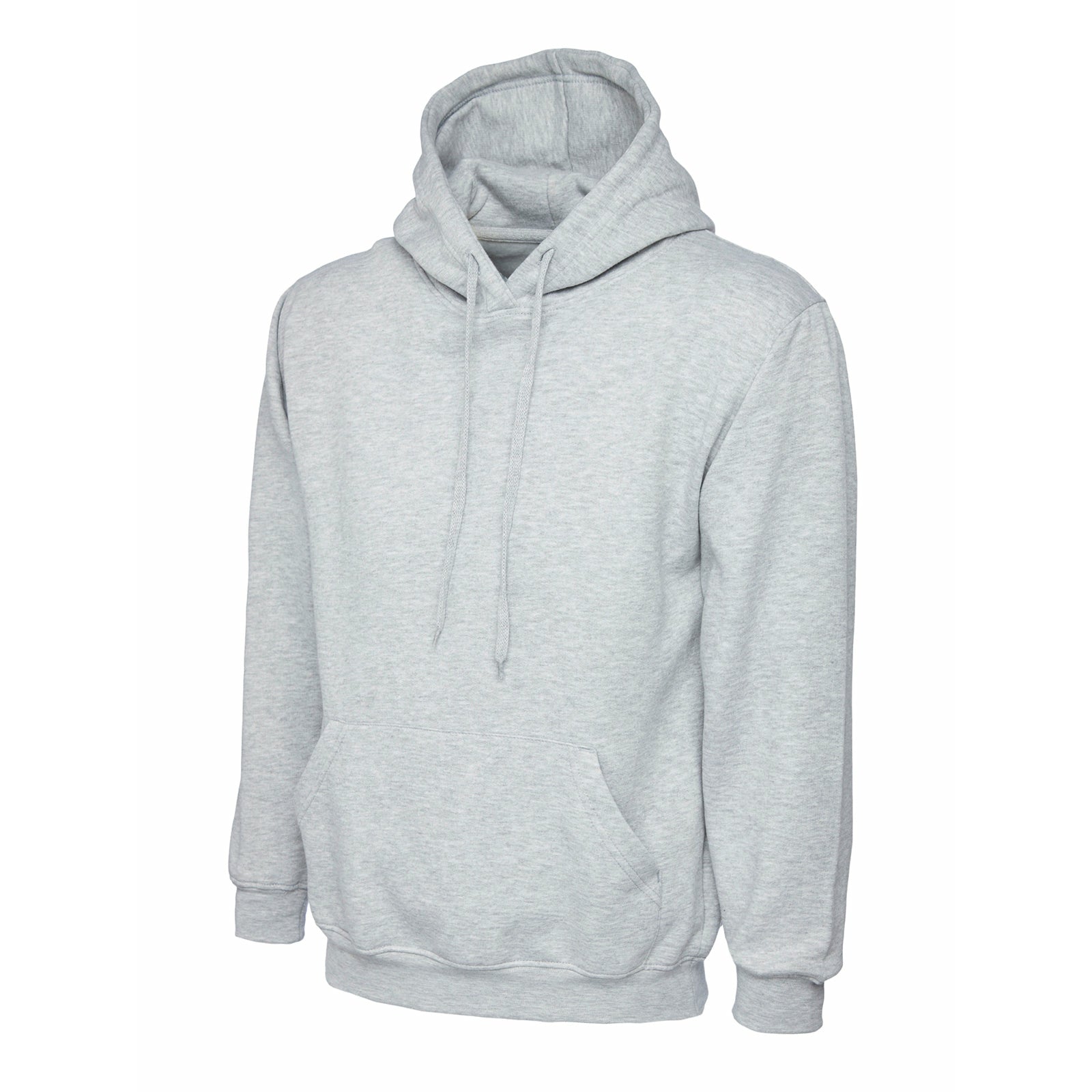 Classic Hooded Sweatshirt (2XL - 4XL) Heather Grey