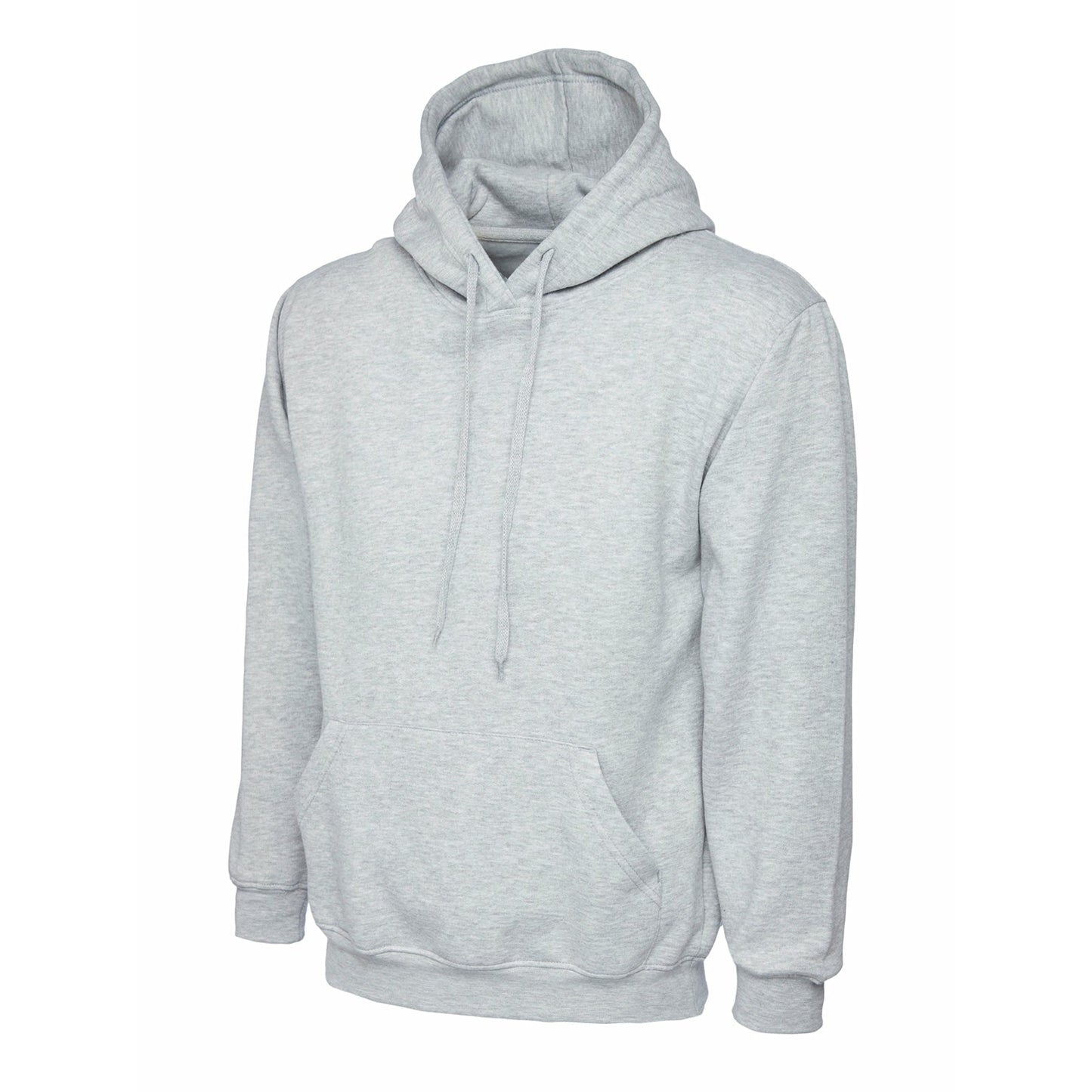 Classic Hooded Sweatshirt (XS- XL) Heather Grey
