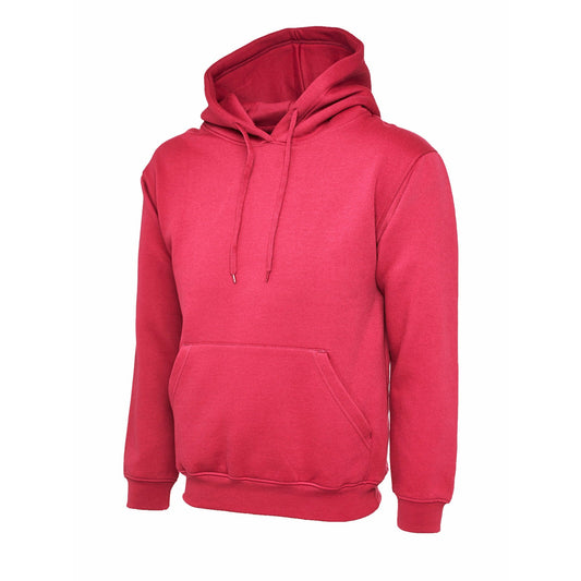 Classic Hooded Sweatshirt (2XL - 4XL) Hot Pink