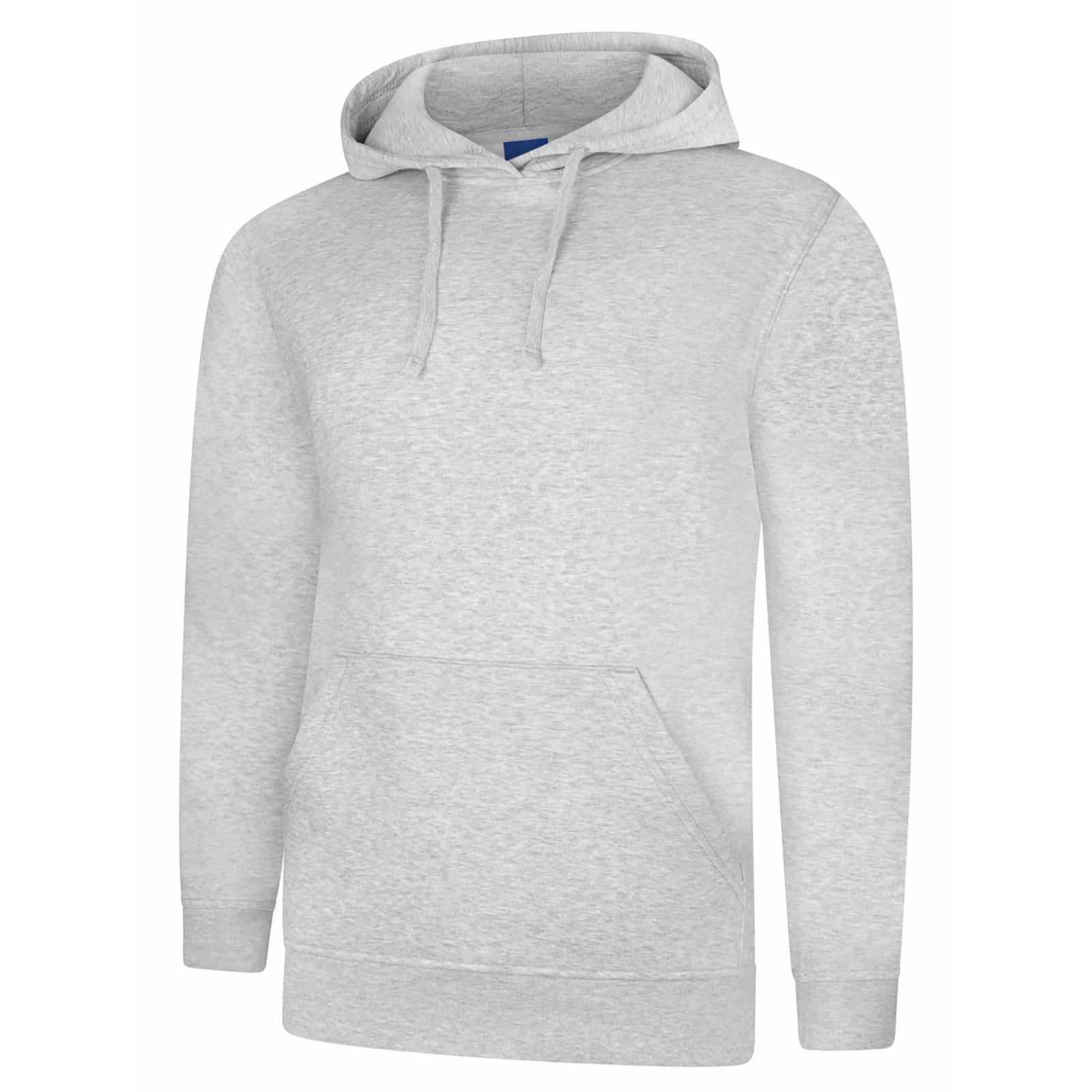 Deluxe Hooded Sweatshirt (L - 2XL) Heather Grey