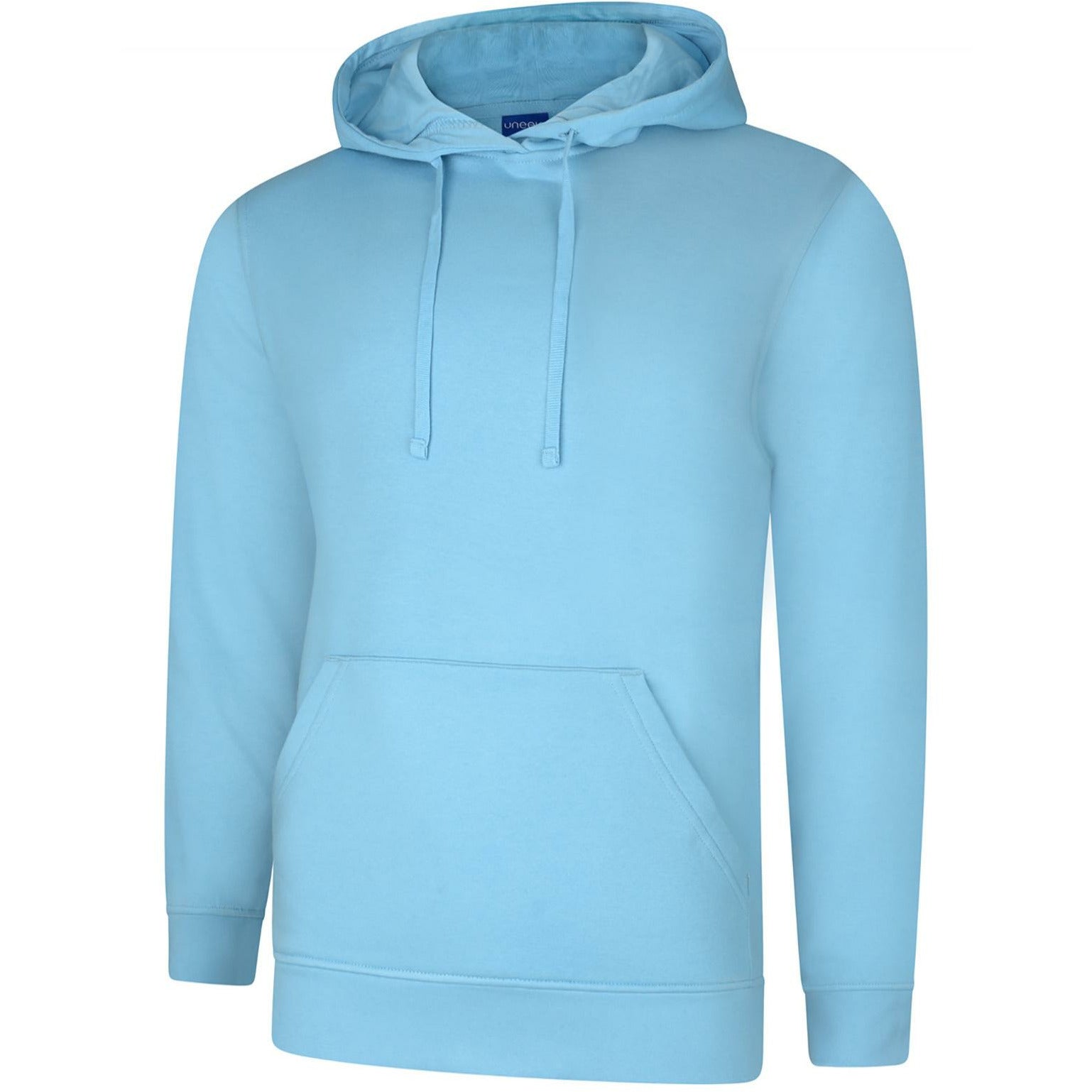 Deluxe Hooded Sweatshirt (L - 2XL) Sky Blue