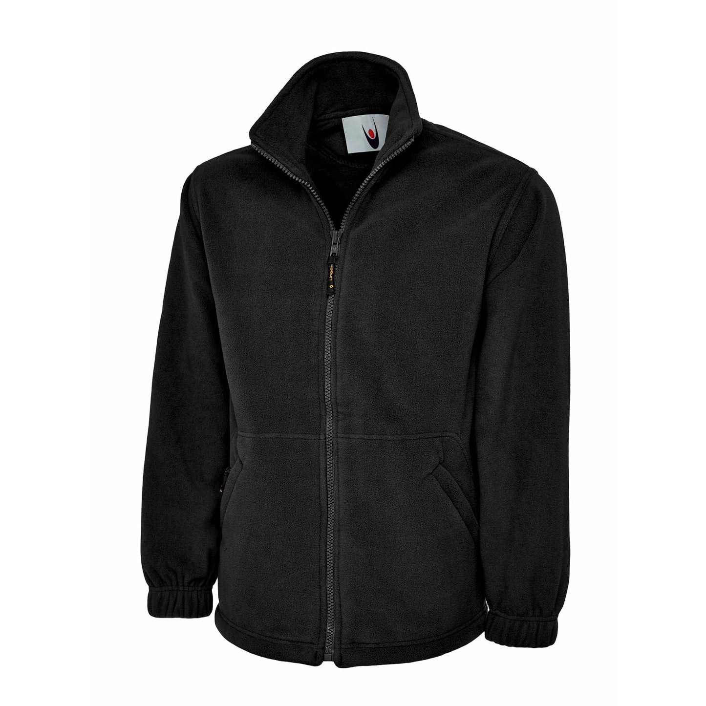Classic Full Zip Micro Fleece Jacket Black