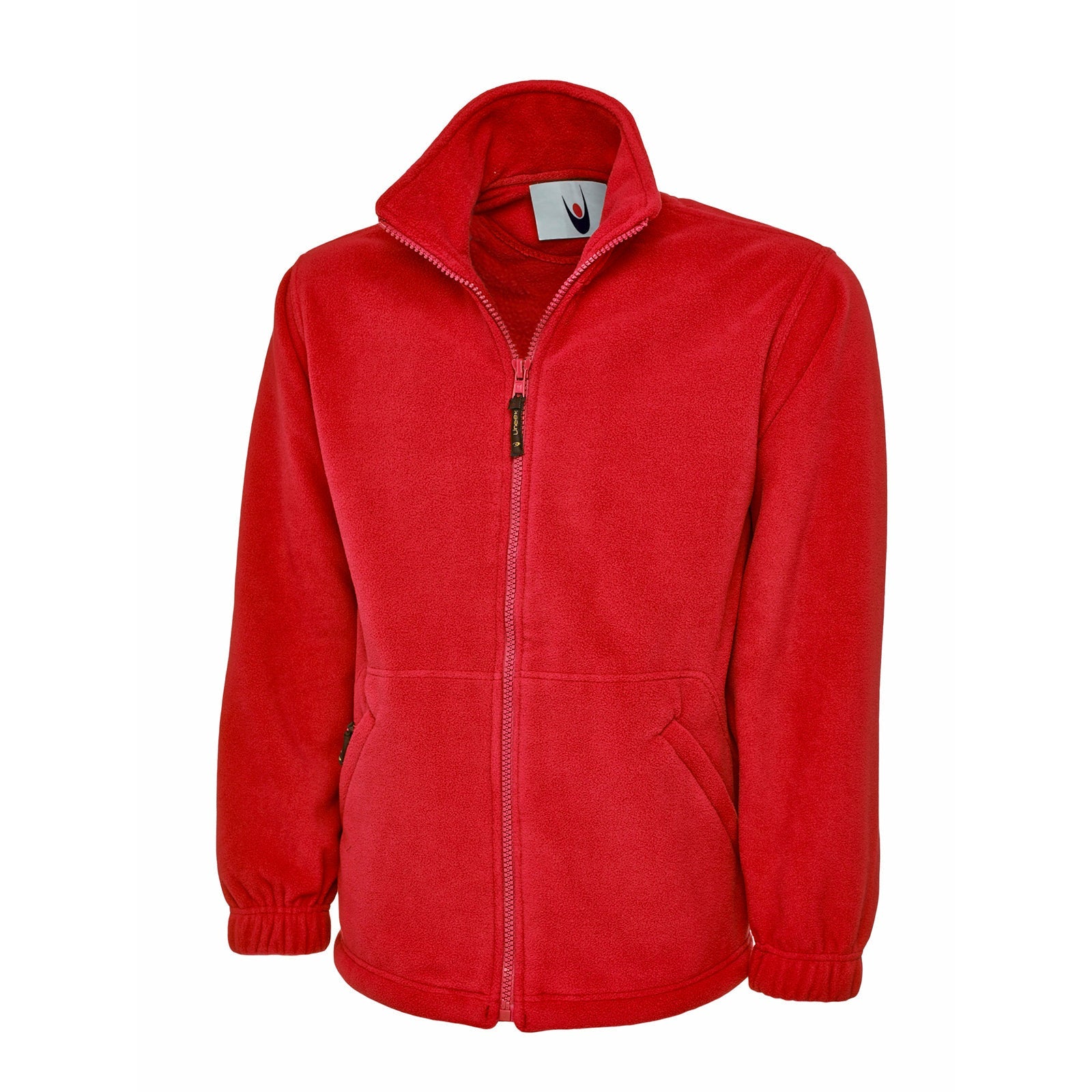 Classic Full Zip Micro Fleece Jacket Red