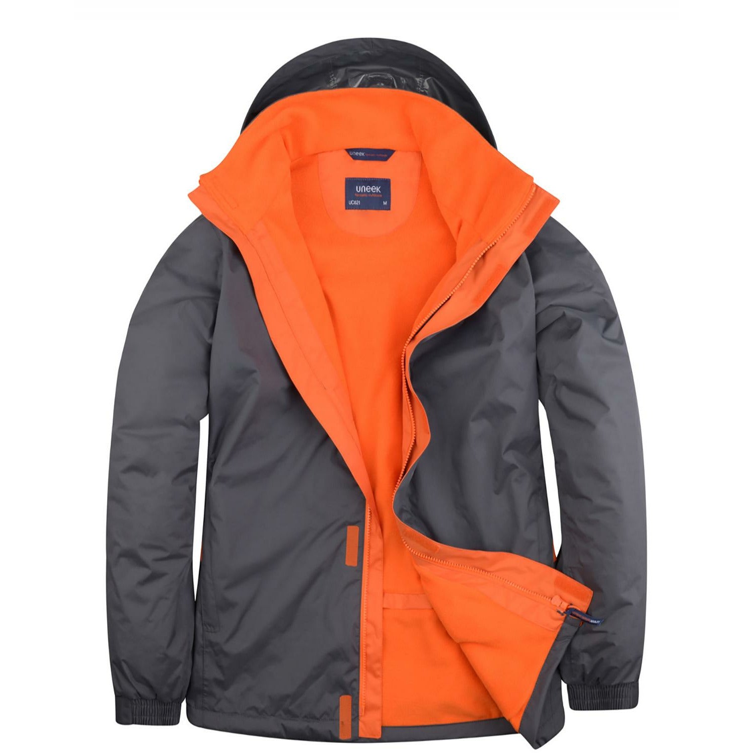 Deluxe Outdoor Jacket Grey / Fiery Orange