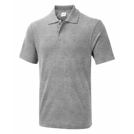 The UX Polo - Heather Grey