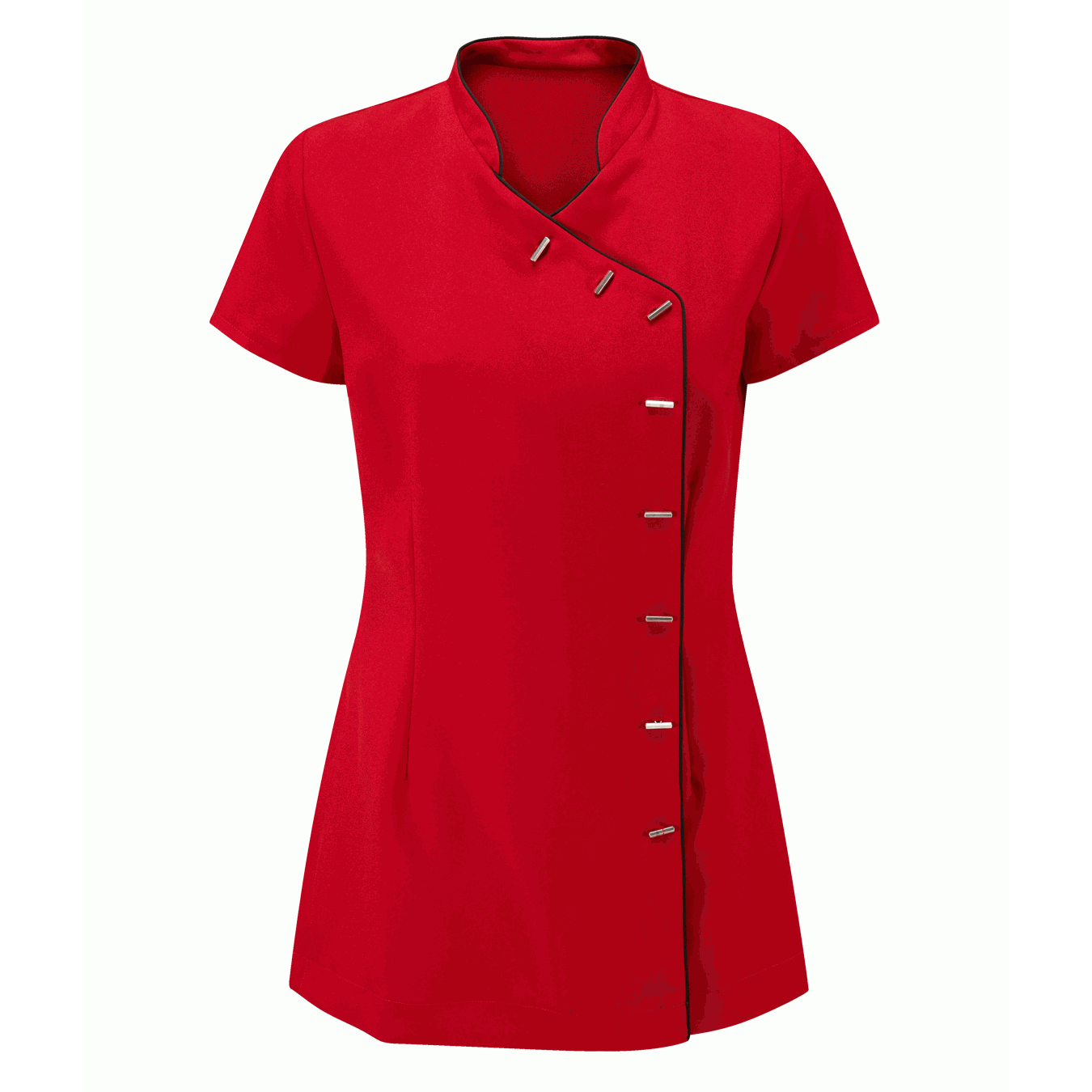 Beauty Tunic contrast Red & Black