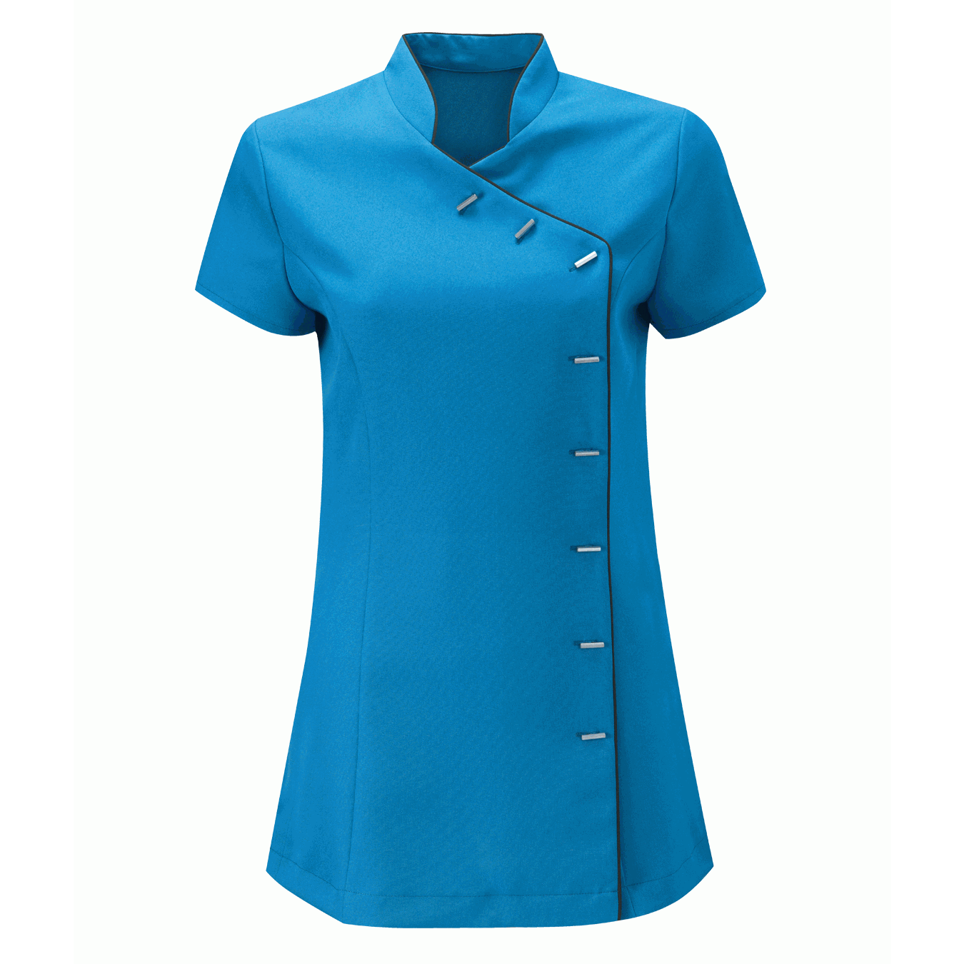 Beauty Tunic contrast Teal & Black